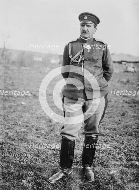 Gen. Radko Dimitrieff, Tchataldja, between c1910 and c1915. Creator: Bain News Service.