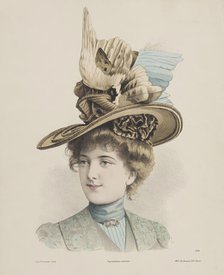 Millinery Print, 1899. Creator: Unknown.