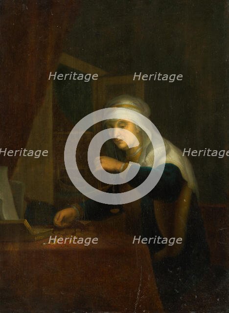 The Weighing of Gold, 1670-1690. Creator: Unknown.