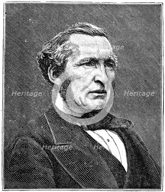 Hugh Cairns, 1st Earl Cairns, 19th century British statesman, (1900).Artist: Russell & Sons