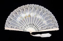 Fan, probably French, 1885-95. Creator: Unknown.