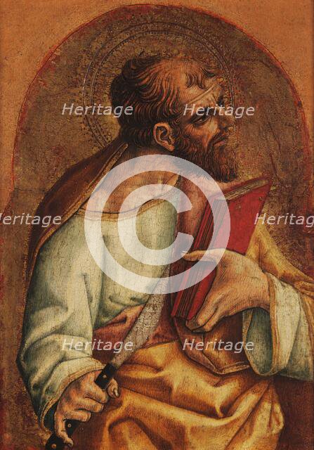 Saint Bartholomew, 1472. Creator: Crivelli, Carlo (c. 1435-c. 1495).