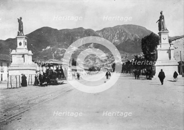 Colombia - Street Scenes In Bogota, 1911. Creator: Harris & Ewing.