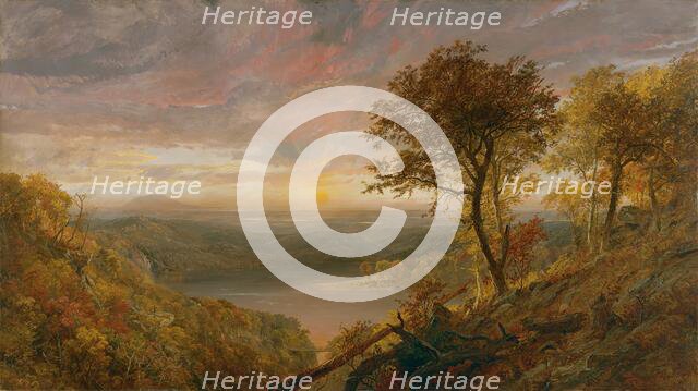 Greenwood Lake, 1870. Creator: Jasper Francis Cropsey.