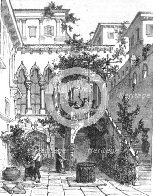 'Palace Talviali - Venice; Venice and its Architecture',1875. Creator: Unknown.