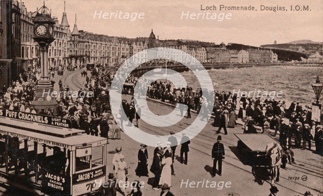 Loch Promenade, Douglas, Isle of Man, c1920. Artist: Unknown.