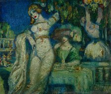 The Feast. Creator: Beltrán Massés, Federico (1885-1949).