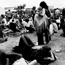 Open air pop festival, London, 1970. Artist: Henry Grant