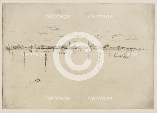 The Little Venice, 1879-1880. Creator: James Abbott McNeill Whistler.