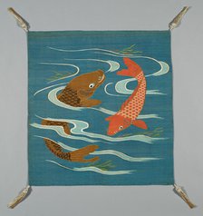 Fukusa (Gift Cover), Japan, late Edo period (1789-1868)/ Meiji period (1868-1912), 19th century. Creator: Unknown.