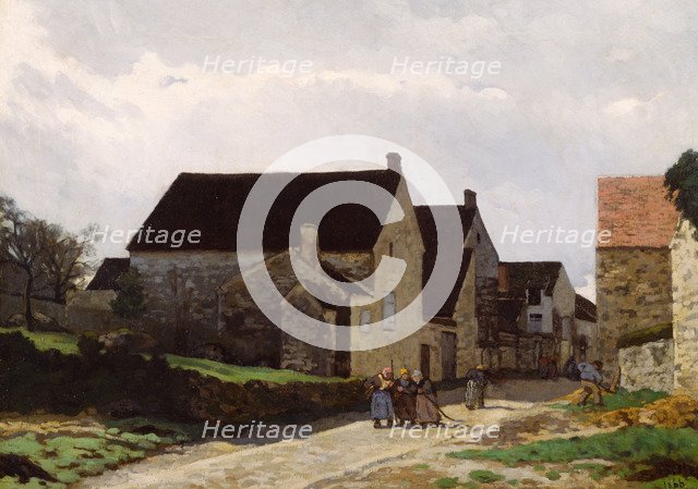 Women Going to the Woods, 1866. Artist: Sisley, Alfred (1839-1899)