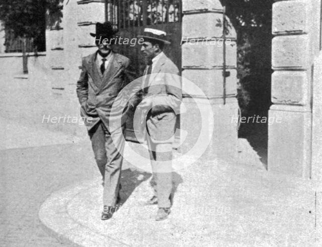 'Nouveau Ministere en Italie; La crise ministerielle en Italie. M. Bissolati, le leader..., 1916. Creator: Unknown.