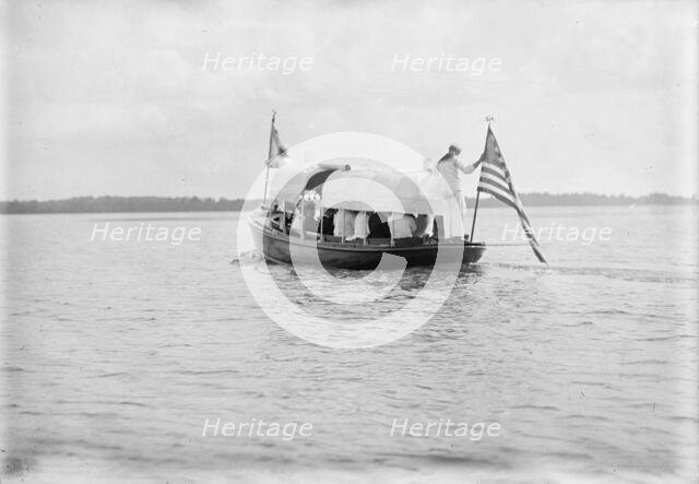 U.S.S. Mayflower, Togs, 1911. Creator: Harris & Ewing.