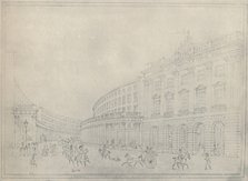 'The Quadrant, Regent Street, 1822', (1920). Artist: Thomas Hosmer Shepherd.