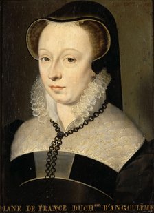 Diane de France, Duchess of Angoulême (1538-1619) , 1568.