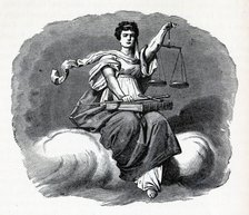 Justice, 1882. Artist: Anonymous  