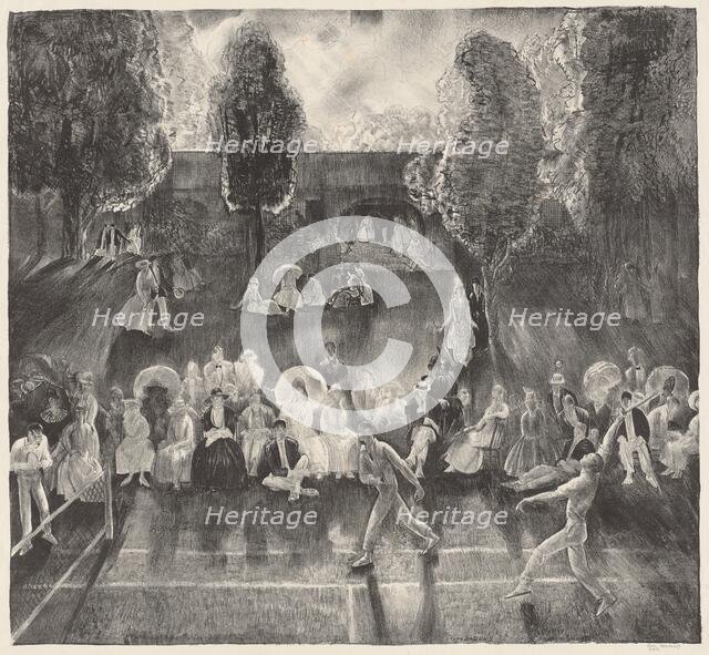 Tennis, 1920. Creator: George Wesley Bellows.