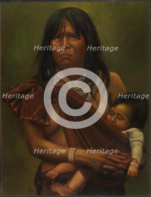 Campa Indian, ca. 1890-1892. Creator: Unknown.