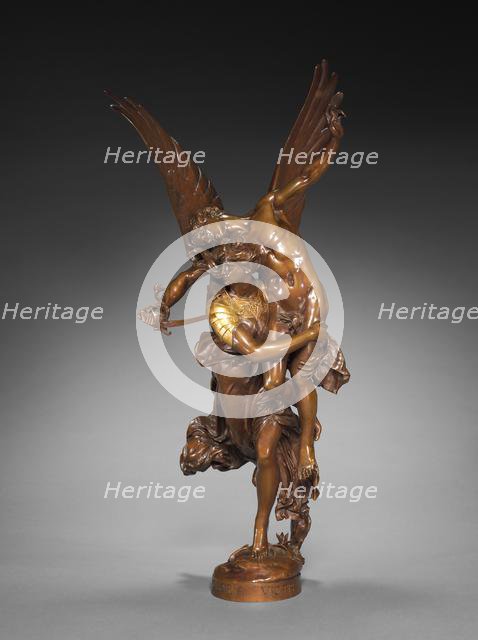 Gloria Victis, c. 1880. Creator: Antonin Mercié (French, 1845-1916).