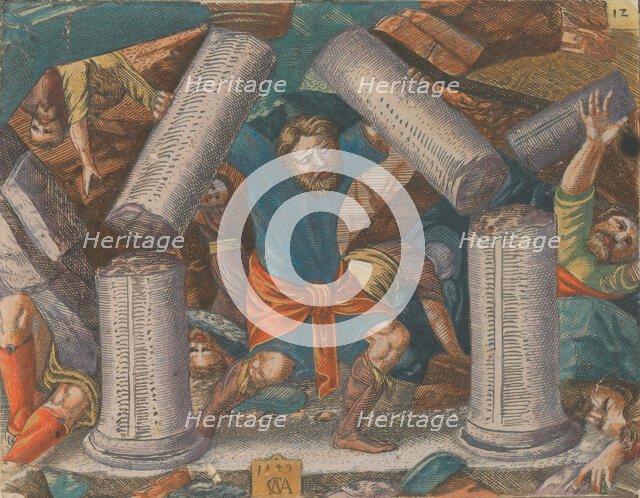 The Story of Samson, 1549. Creator: Cornelis Massys.