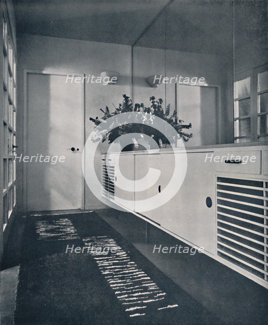 'Entrance lobby at Shrubs Wood, Chalfont St. Giles', 1936. Artist: Unknown.