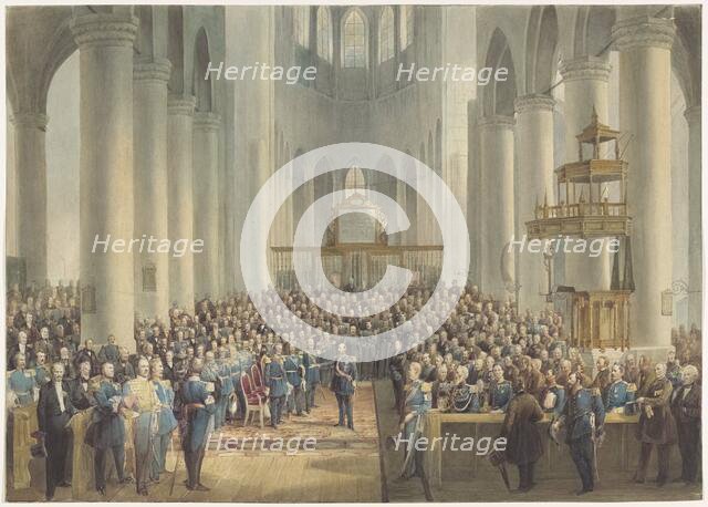 Celebration in honour of the veterans of 1813-1815, 26-27 June 1865, (1865). Creator: Anon.