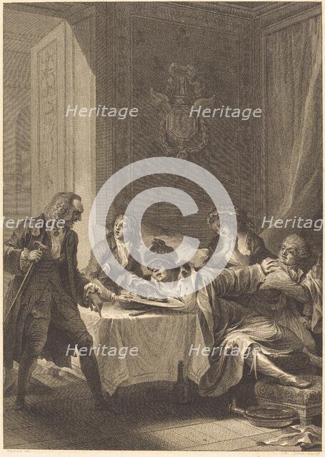 Le glouton, 1794. Creator: Jean Baptiste Blaise Simonet.