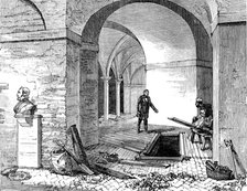 Funeral of Lord Napier of Magdala: The Crypt of St. Paul’s Cathedral, 1890. Creator: Unknown.