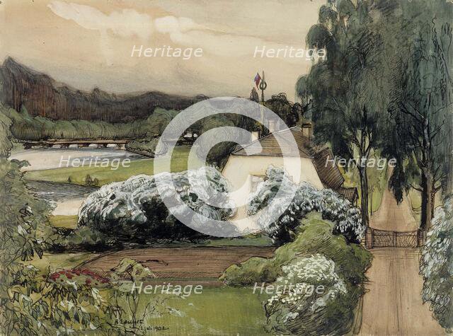 The Foreman’s House at the Saari Manor, 1902. Creator: Albert Edelfelt.