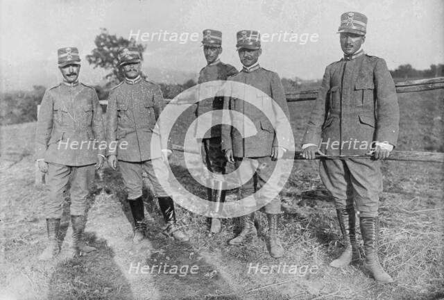 Italian officers, between c1914 and c1915. Creator: Bain News Service.