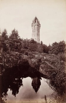 Wallace Monument, Stirling, 1860-1880. Creator: James Valentine.