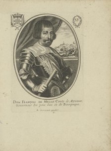 Francisco Manuel de Mello (1608-1666) , um 1640-1650. Creator: Moncornet, Balthazar (1600-1668).