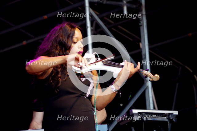 Ellen Blair, Love Supreme Jazz Festival, Glynde Place, East Sussex, 2014. Artist: Brian O'Connor.