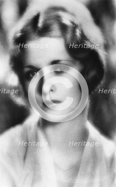 Joan Bennett (1910-1990). American actress, 20th century. Artist: Unknown