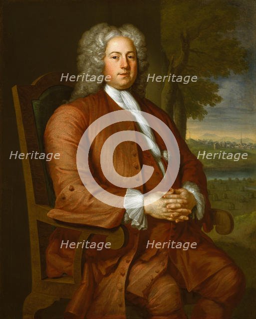 Francis Brinley, 1729. Creator: John Smibert.
