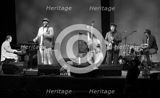 Gregory Porter, 2015. Artist: Alan John Ainsworth.