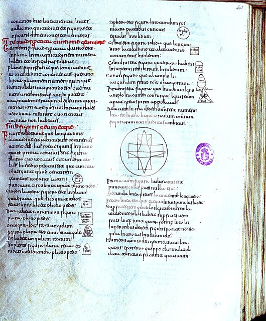 Page of St. Isidore's Etymologies.