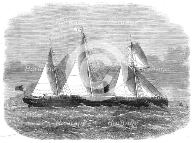 The steam-ship Europe, 1871. Creator: Unknown.