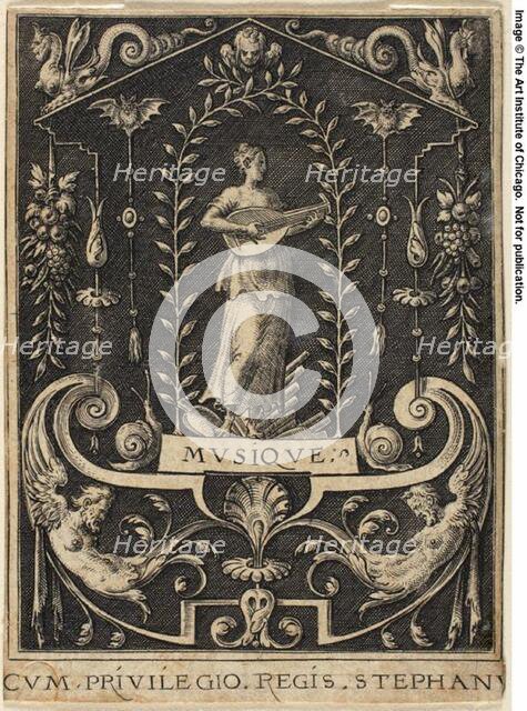 Music, n.d. Creator: Etienne Delaune.