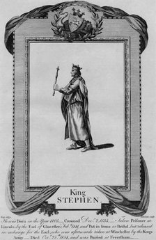'King Stephen', 1783.  Artist: Hawkins.