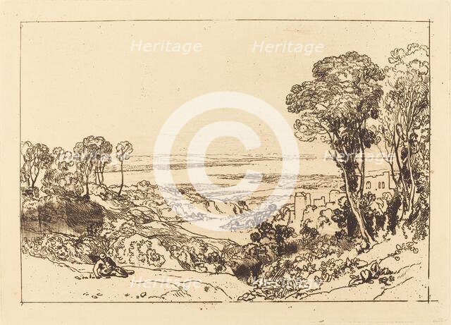 Junction of Severn and Wye, published 1811. Creator: JMW Turner.