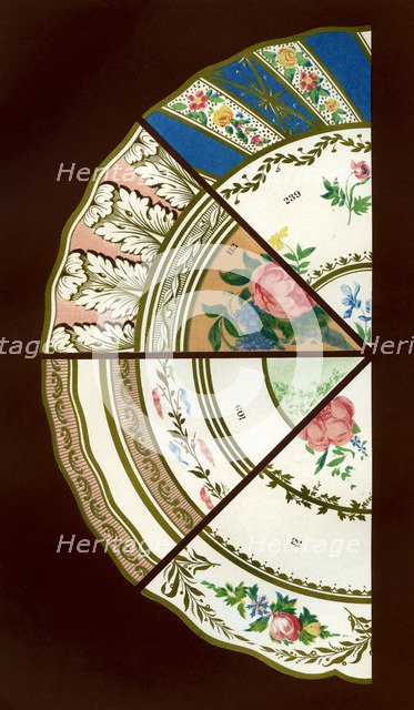 Derby patterns, 1876.  Artist: Hall & England