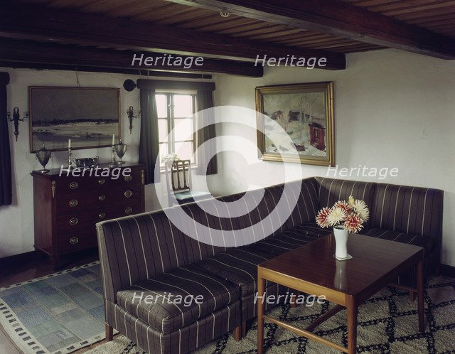 Summer residence of UN General Secretary Dag Hammarskjöld, Backåkra, Sweden Artist: Torkel Lindeberg