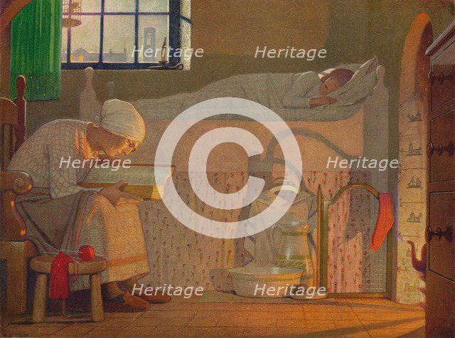 'The Word', c1922. Artist: Frederick Cayley Robinson.