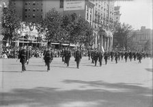 Preparedness Parade - G.A.R. Units in Parade, 1916. Creator: Harris & Ewing.