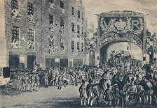 'Queen Victoria's Entrance To The City On Her Way To The Guildhall, November 9th, 1837', (1948).  Creator: Unknown.