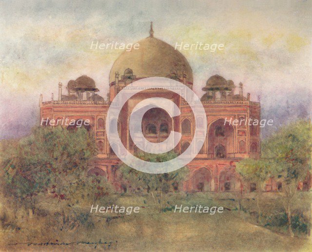 'Humayun's Tomb', 1905. Artist: Mortimer Luddington Menpes.