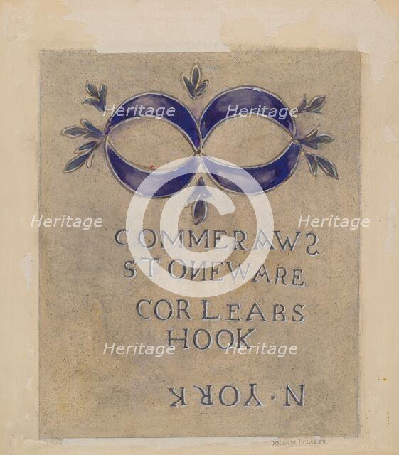 Jug, 1935/1942. Creator: Yolande Delasser.