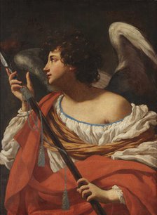 Angel with a Spear, c1627. Creator: Vouet, Simon (1590-1649).
