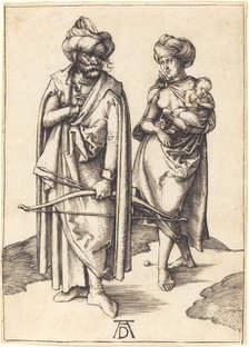 The Turkish Family, c. 1495/1496. Creator: Albrecht Durer.
